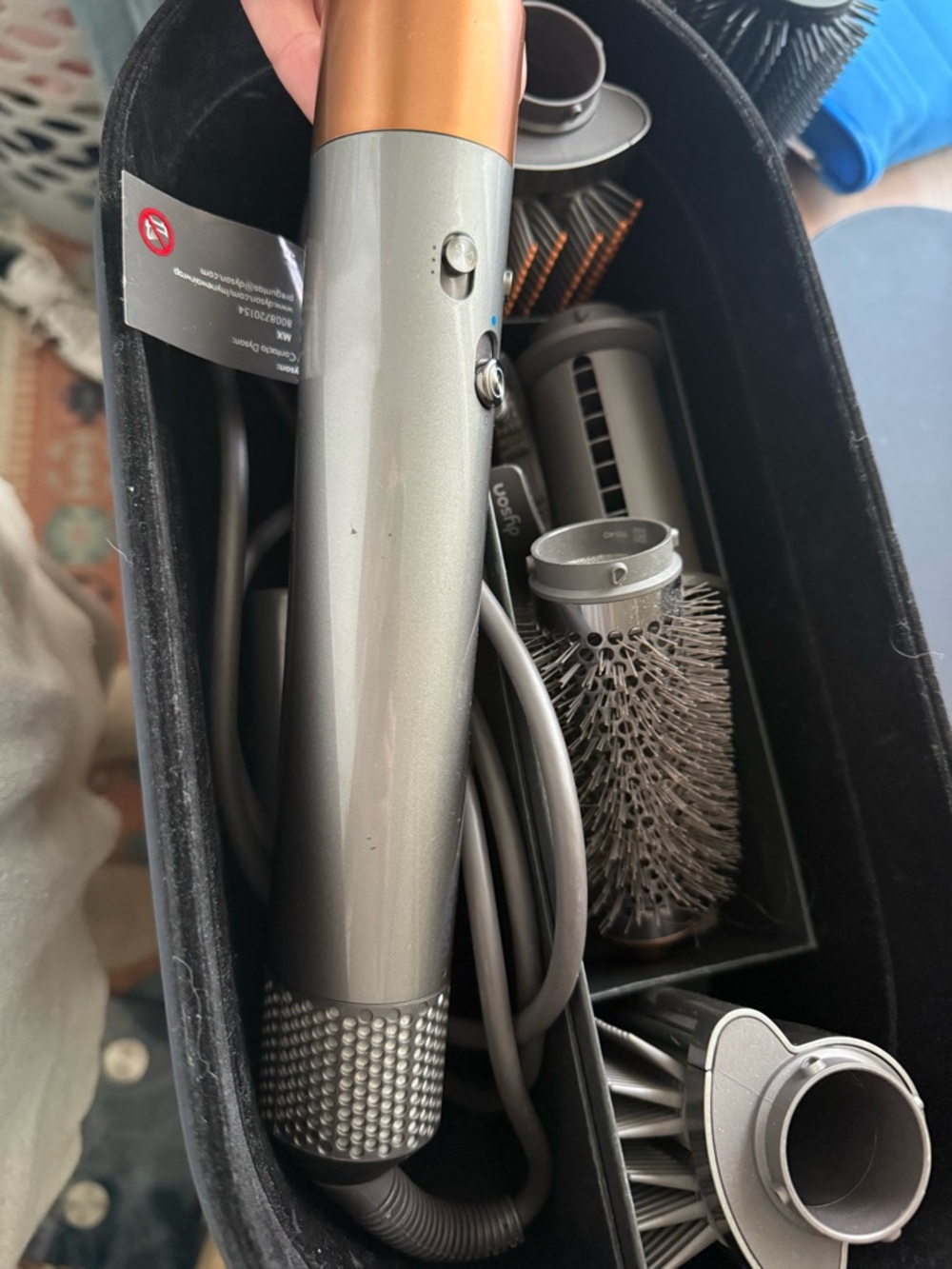 Dyson Hair Tool Set in Copper/Nickel